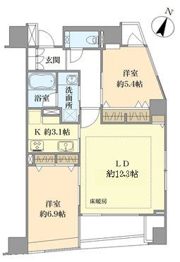 中古マンション 東京都港区白金２丁目 南北線白金台駅 1億8,800万円