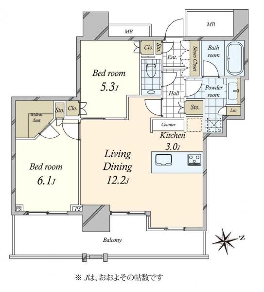 中古マンション 東京都港区麻布狸穴町 南北線麻布十番駅 2億2,500万円