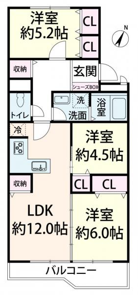 中古マンション 大阪府大阪市福島区野田６丁目5-30 JR大阪環状線西九条駅 2,880万円