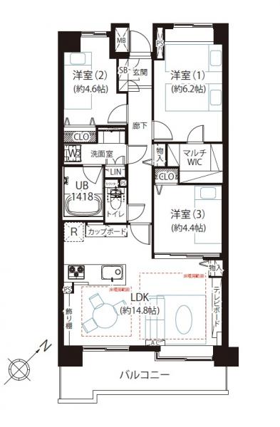 中古マンション 品川区南品川５丁目 JR京浜東北線大井町駅 1億3,500万円