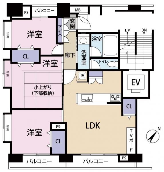中古マンション 新宿区西新宿４丁目 都営大江戸線西新宿五丁目駅 6,500万円