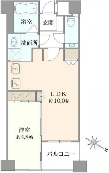 中古マンション 東京都新宿区納戸町 都営大江戸線牛込神楽坂駅 6,980万円