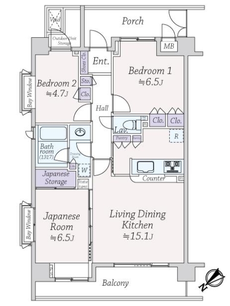 中古マンション 東京都世田谷区玉堤１丁目 東急大井町線尾山台駅 5,780万円
