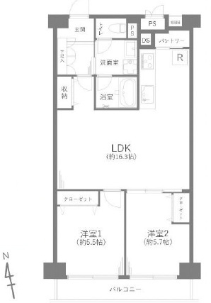 中古マンション 小平市花小金井南町２丁目 西武新宿線花小金井駅 2,699万円
