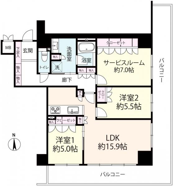 中古マンション 大阪市中央区釣鐘町２丁目 京阪中之島線天満橋駅 1億1,990万円