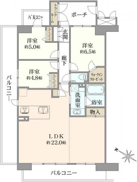 中古マンション 東京都北区赤羽南１丁目 JR京浜東北線赤羽駅 1億2,250万円