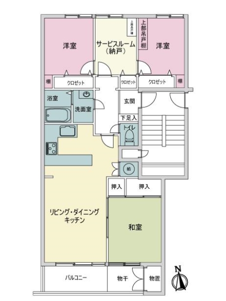 中古マンション 東京都調布市柴崎２丁目 京王競馬場線つつじヶ丘駅 2,690万円