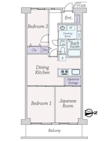 中古マンション 大阪府門真市常称寺町 京阪本線大和田駅 1,490万円