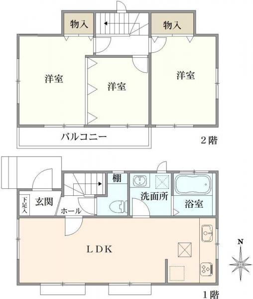 中古戸建 東京都国分寺市西恋ヶ窪１丁目 JR中央本線西国分寺駅 4,880万円
