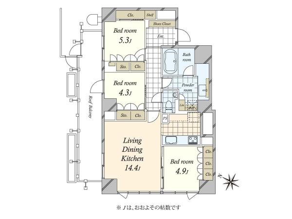 中古マンション 東京都港区南麻布４丁目 日比谷線広尾駅 3億8,800万円