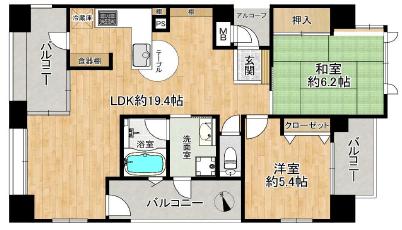 中古マンション 神戸市中央区布引町２丁目 神戸市営地下鉄西神山手線新神戸駅 4,380万円