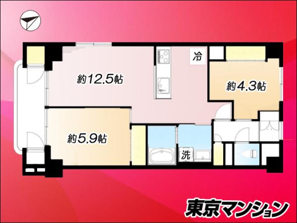 中古マンション 武蔵野市吉祥寺北町４丁目 JR中央線三鷹駅 3,499万円