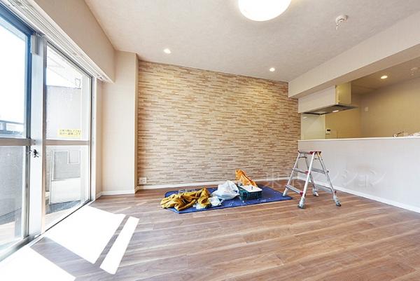 飯田橋第一パークファミリア リビング