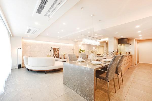 芝白金ヒルズ リビング