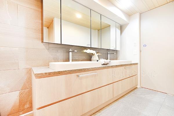 芝白金ヒルズ 洗面化粧台