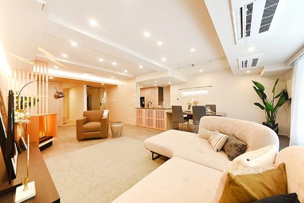 芝白金ヒルズ リビング