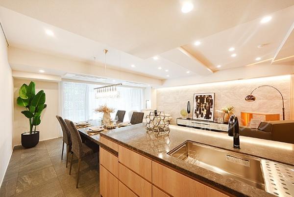 芝白金ヒルズ キッチン