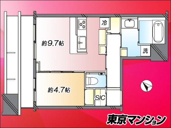 中古マンション 中央区月島１丁目5-1 有楽町線月島駅 1億1,900万円