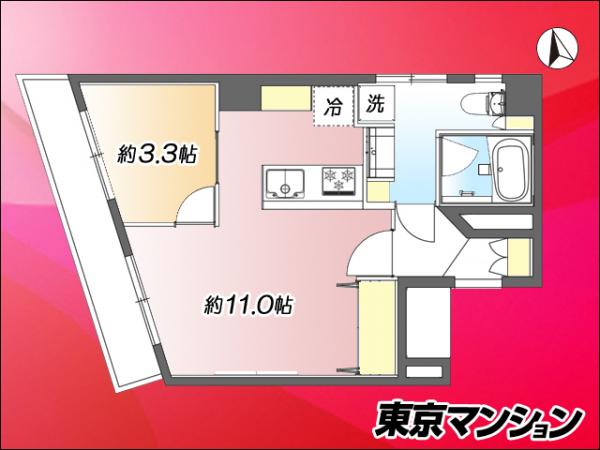 中古マンション 世田谷区奥沢１丁目 東急目黒線奥沢駅 2,999万円