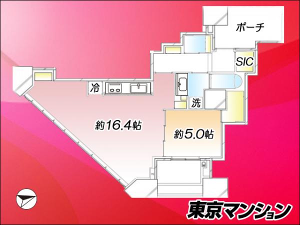 中古マンション 中央区晴海３丁目13-1 都営大江戸線勝どき駅 1億5,700万円