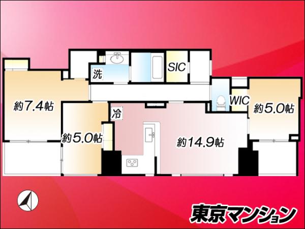 中古マンション 板橋区大山町26-2 東武東上線大山駅 8,880万円