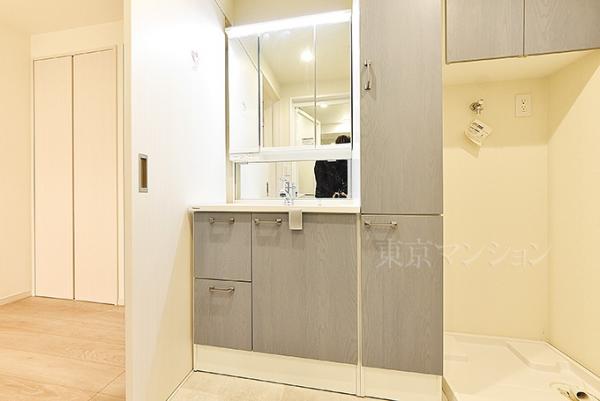 ライオンズマンション六義園 洗面化粧台