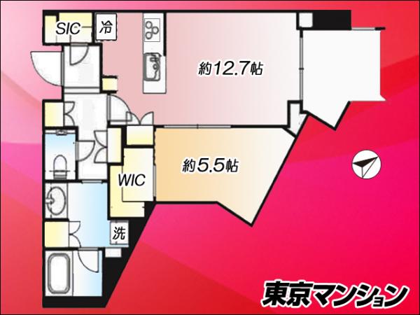 中古マンション 中央区勝どき４丁目5-16 都営大江戸線勝どき駅 1億6,500万円