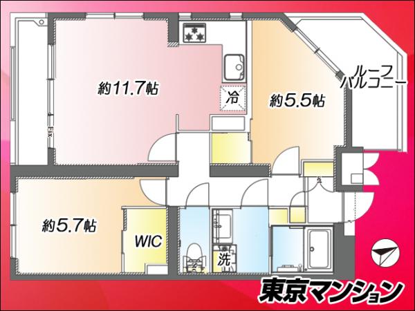 中古マンション 中野区南台５丁目 丸の内方南支線方南町駅 6,199万円
