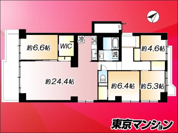 上石神井ハイム 間取り図
