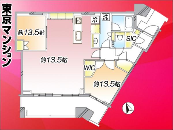 中古マンション 中央区勝どき４丁目6-1 都営大江戸線勝どき駅 2億3,980万円