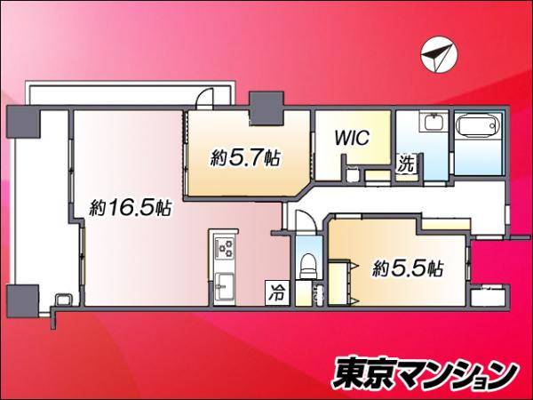 中古マンション 板橋区東山町 東武東上線ときわ台駅 5,980万円