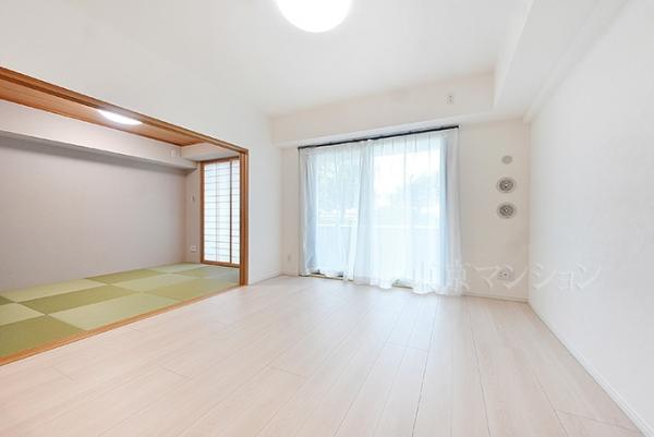 グランイーグル多摩川スカイフロント リビング