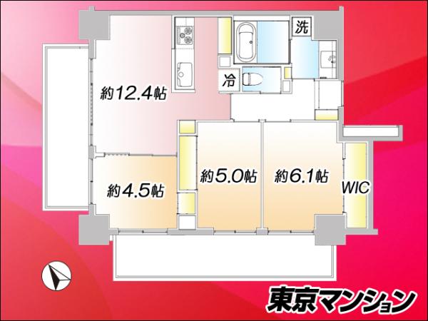 中古マンション 港区東新橋２丁目7-7 都営大江戸線汐留駅 1億7,380万円
