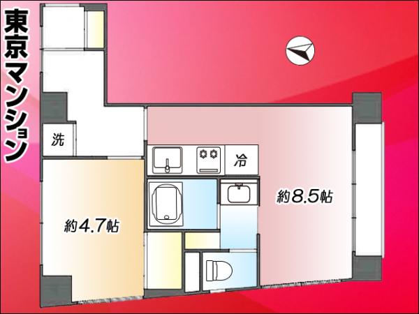 中古マンション 文京区音羽１丁目14-8 有楽町線護国寺駅 2,999万円