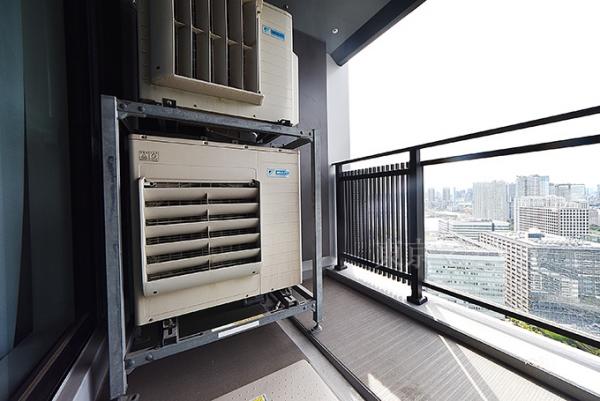 シティタワーズ豊洲　ザ・ツイン　ノースタワー バルコニー