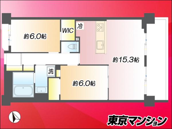 中古マンション 江戸川区船堀５丁目 都営新宿線船堀駅 5,680万円