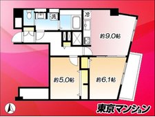 中古マンション 世田谷区駒沢４丁目 東急田園都市線駒沢大学駅 5,190万円