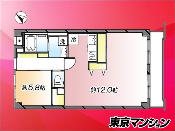 中古マンション 板橋区成増３丁目26-19 東武東上線成増駅 3,500万円