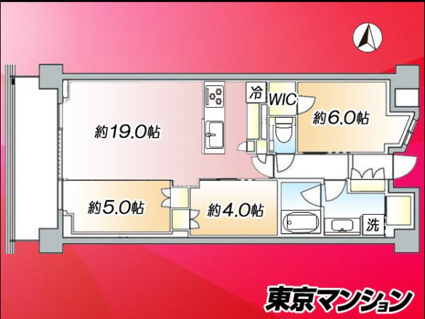 新築マンション 新宿区高田馬場４丁目 JR山手線高田馬場駅 1億8,460万円