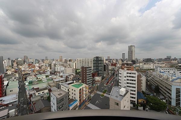 レジデンシャルステートタワー南千住 眺望