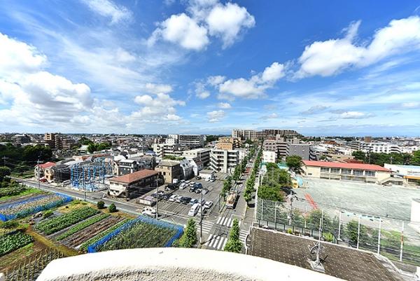 芦花公園スカイハイツ 眺望