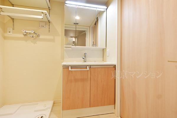 芦花公園スカイハイツ 洗面化粧台