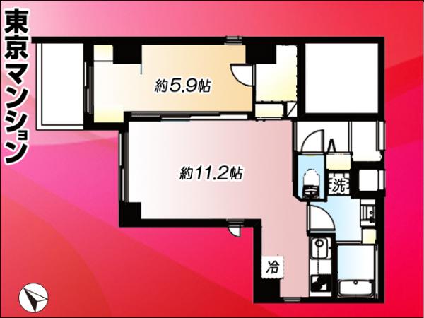 中古マンション 台東区寿３丁目 都営大江戸線蔵前駅 4,099万円