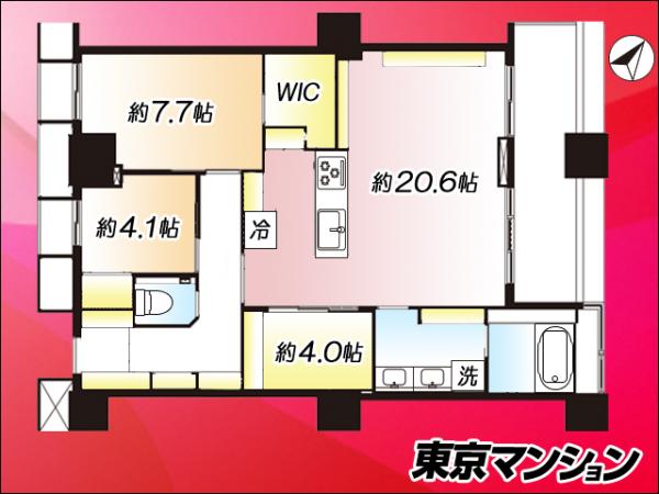 中古マンション 中央区勝どき６丁目 都営大江戸線勝どき駅 2億1,700万円