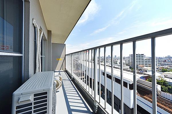 メガロン仲六郷 バルコニー