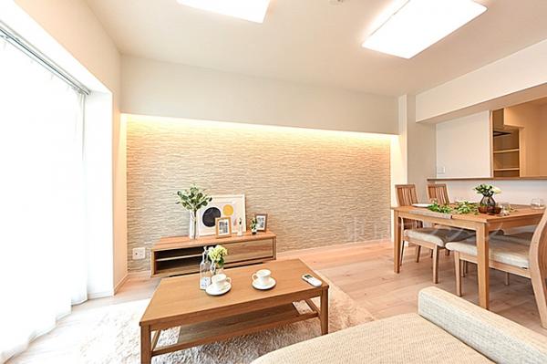 メガロン仲六郷 リビング