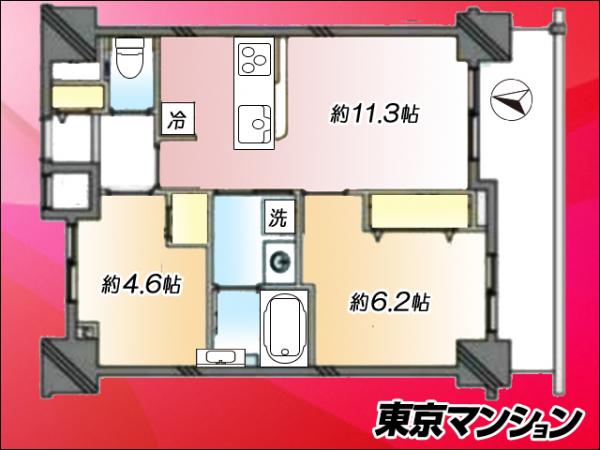 中古マンション 台東区東浅草１丁目11-5 銀座線浅草駅 5,180万円