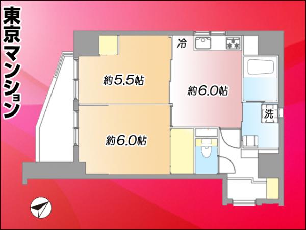 中古マンション 荒川区東日暮里１丁目 日比谷線三ノ輪駅 3,699万円