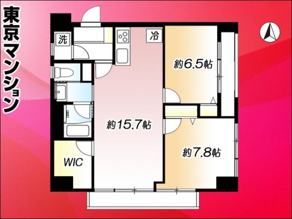 エントピア高円寺 間取り図