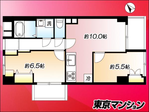 迦葉武蔵野第３マンション 間取り図